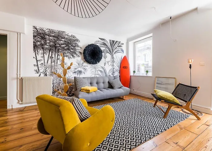 דירה Pop Keyweek 3 Bedrooms With Terrace & Parking Center