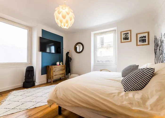 Pop Keyweek 3 Bedrooms With Terrace & Parking Center ביאריץ