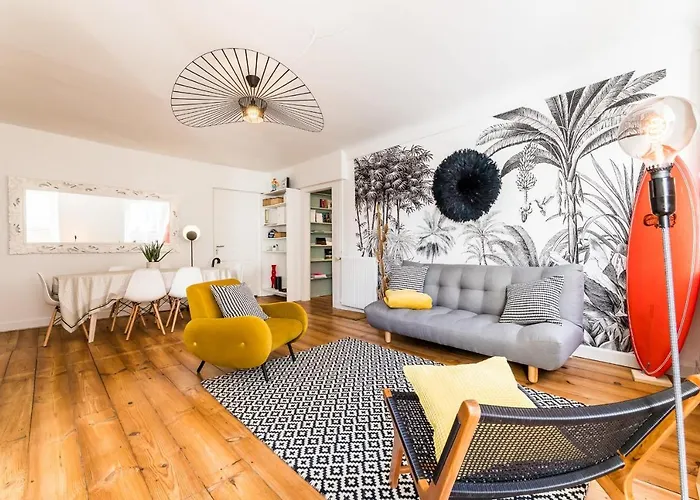 公寓 Pop Keyweek 3 Bedrooms With Terrace & Parking Center